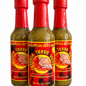 Conch Turbo Sauce 3 Pack Jalapeño Key Lime
