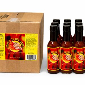 Case of Conch Turbo Sauce Original Flavor (Case of 12 -  5oz bottles)