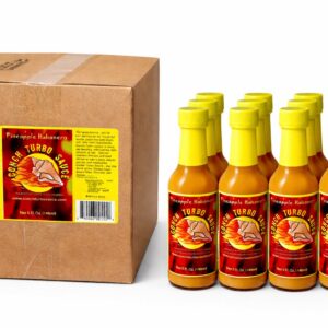 Case of Conch Turbo Sauce Pineapple Habanero - Case of 12 - 5 oz bottles